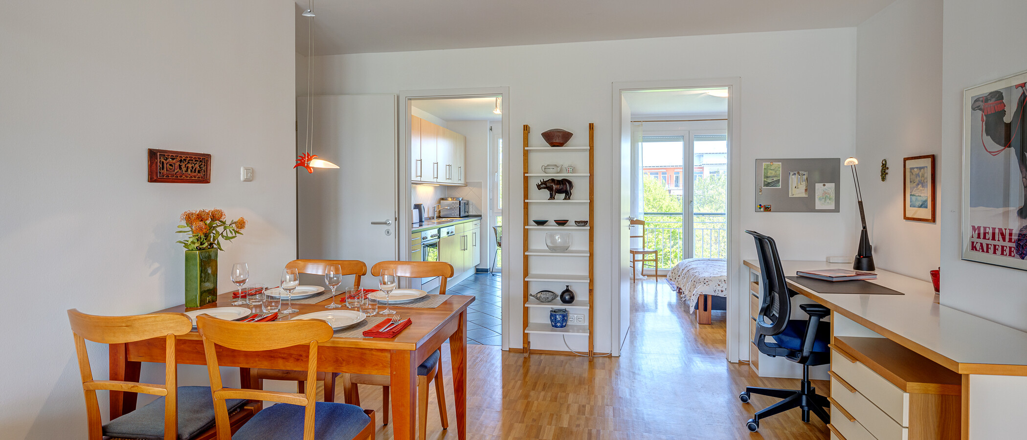 квартира München Trudering 03 жилое пространство 13954