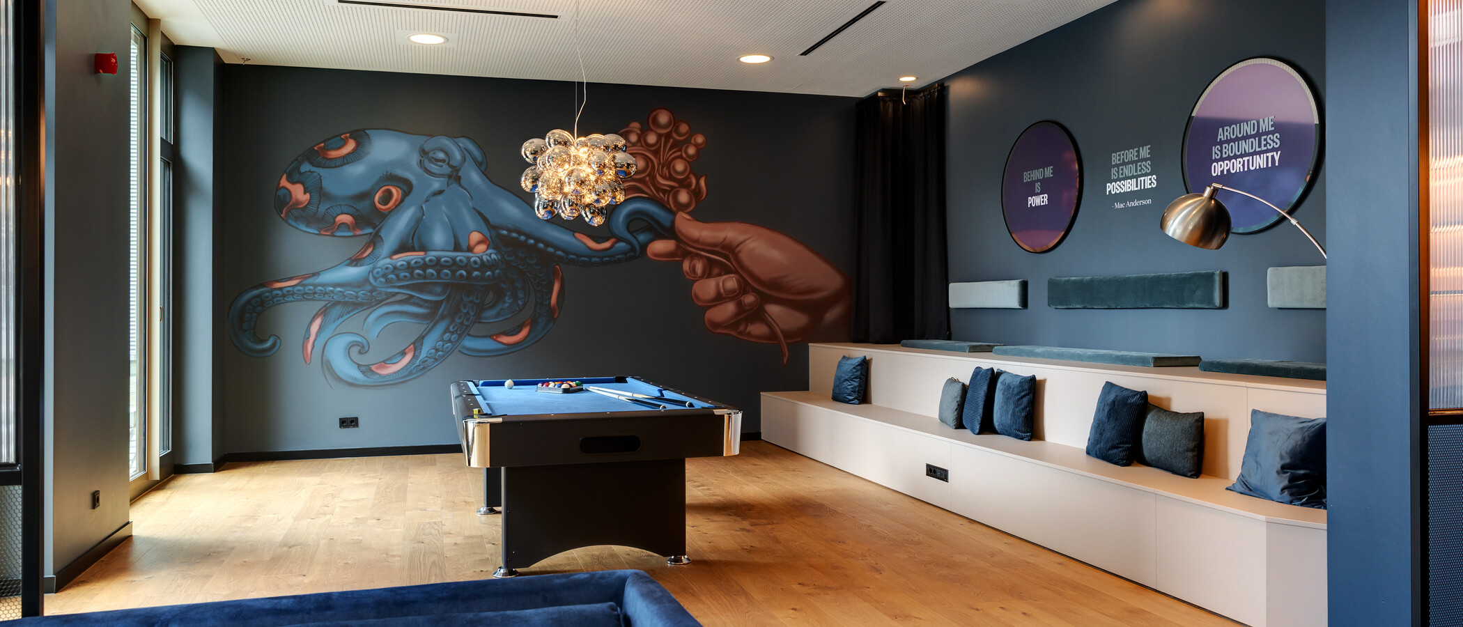 квартира München Milbertshofen 01 общее помещение 13958