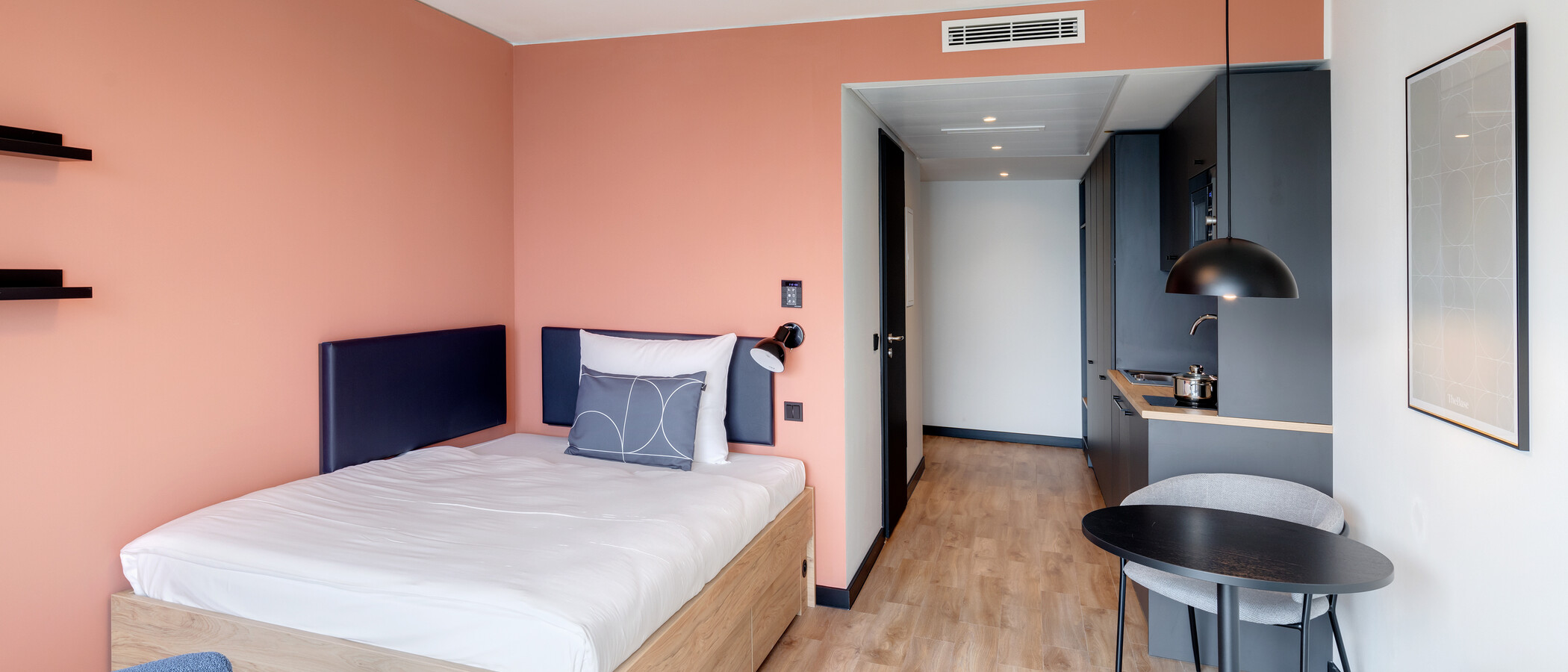 квартира München Milbertshofen 01 зона для сна 13958