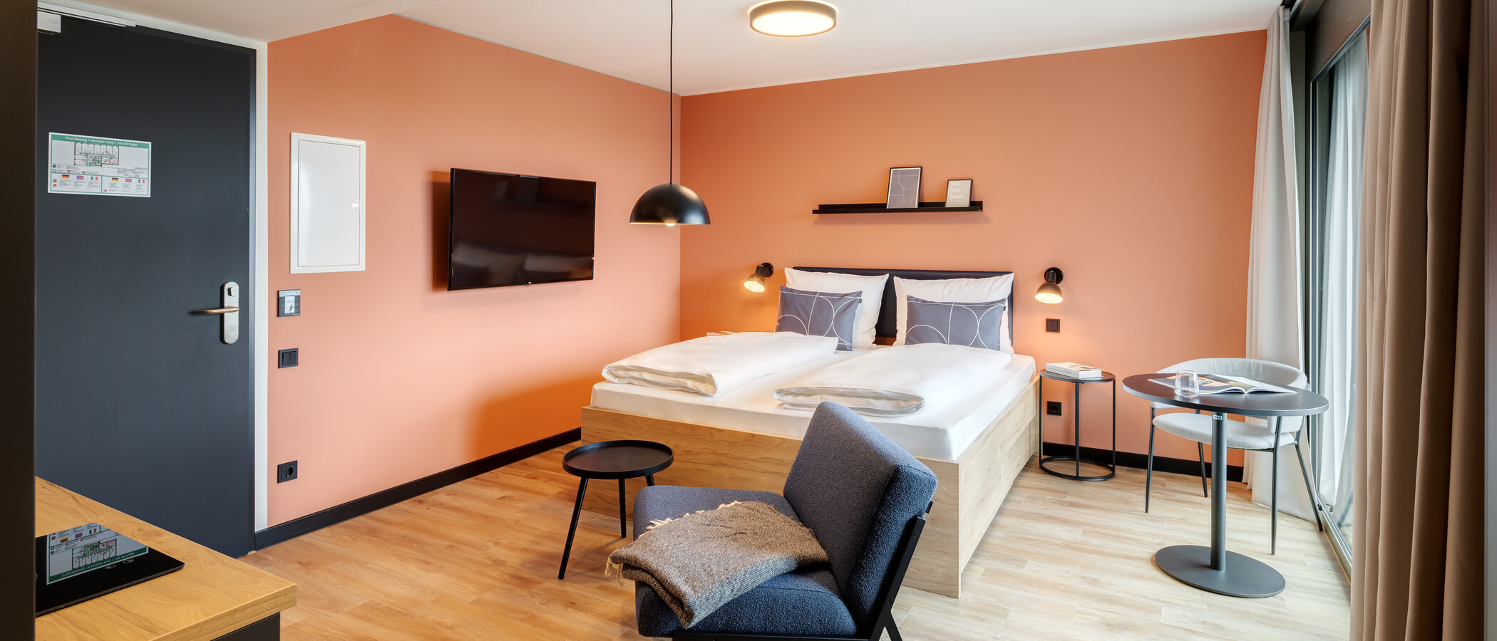 квартира München Milbertshofen 01 жилое пространство 13959