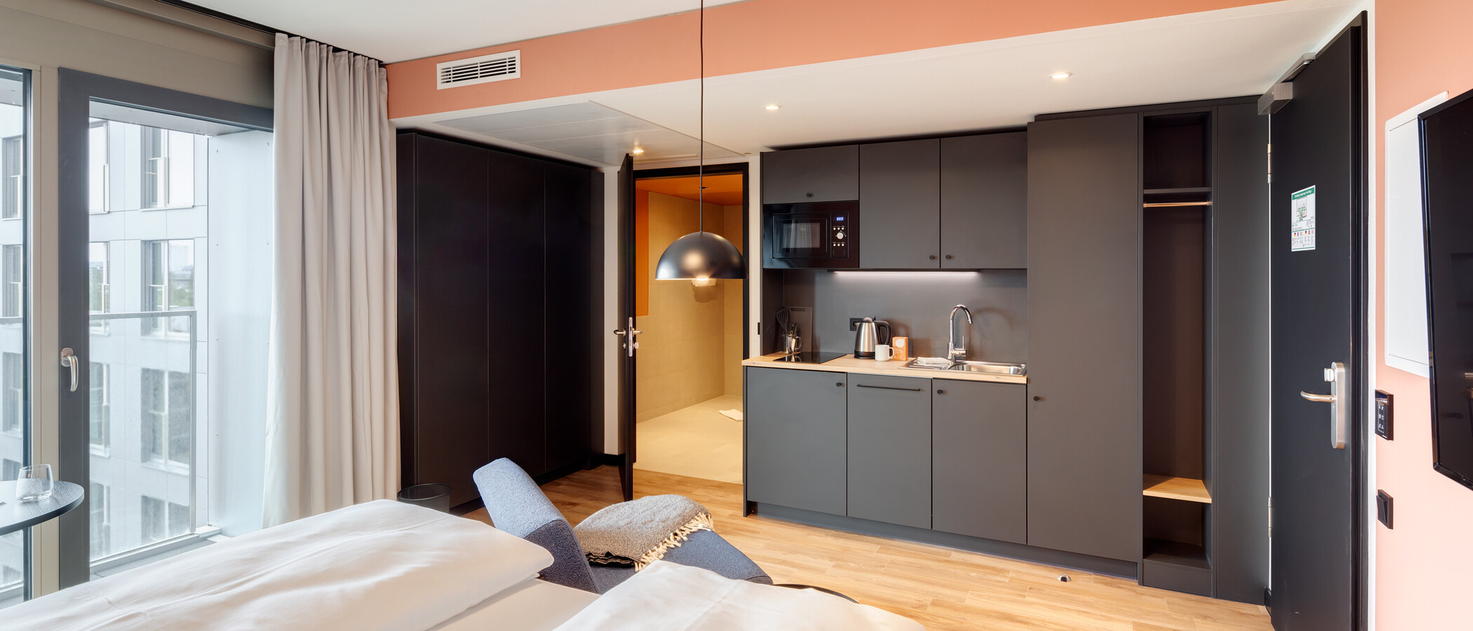 квартира München Milbertshofen 03 жилое пространство 13959