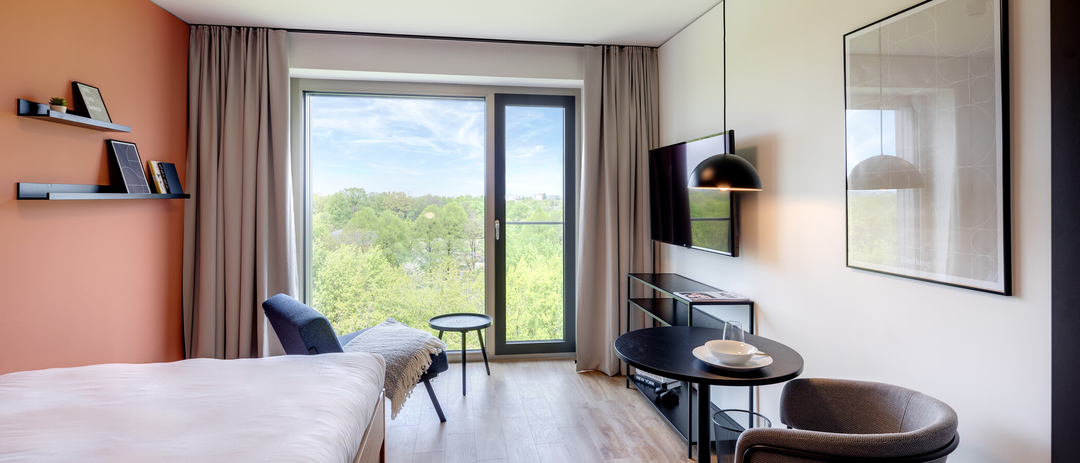 квартира München Milbertshofen 01 жилое пространство 13964