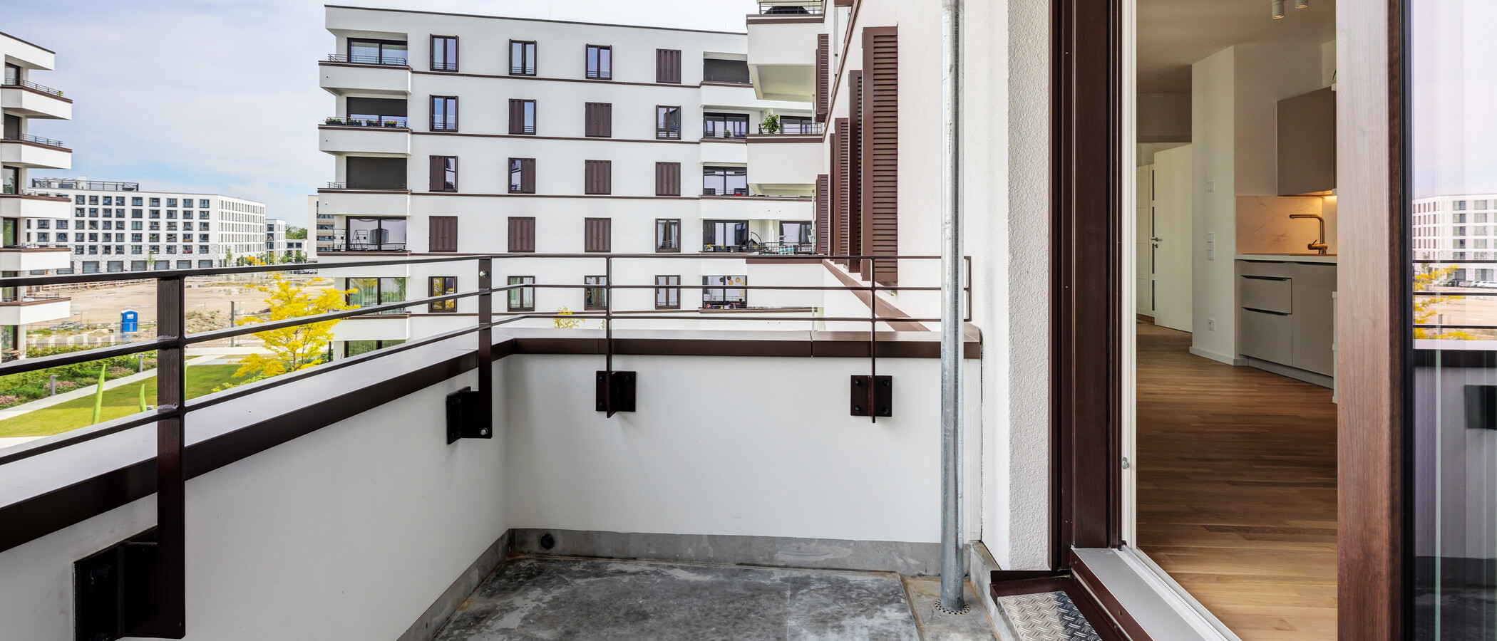 квартира München Neuperlach 02 балкон 13965