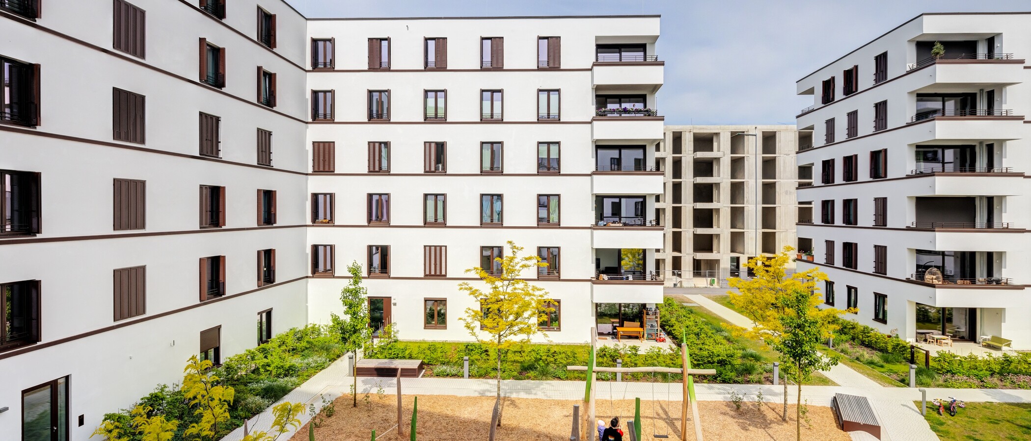 квартира München Neuperlach 02 вид из окна 13965