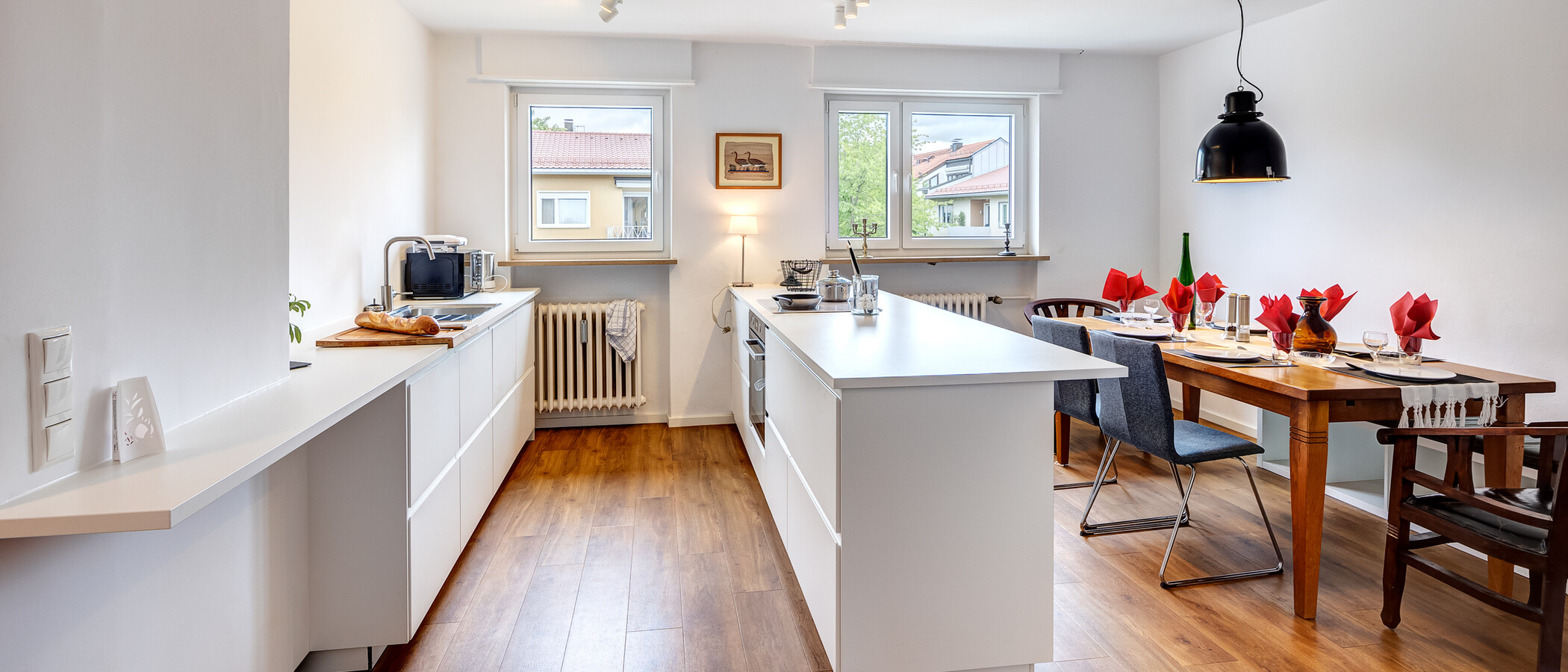 квартира München Untergiesing 01 кухня 13974