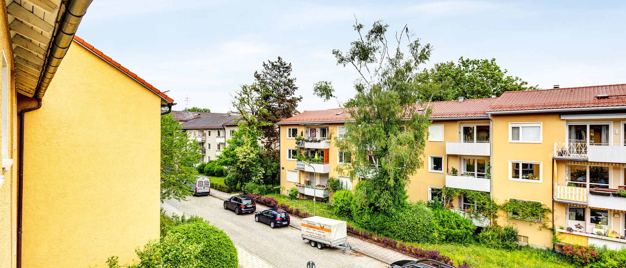 квартира München Untergiesing 03 вид из окна 13974