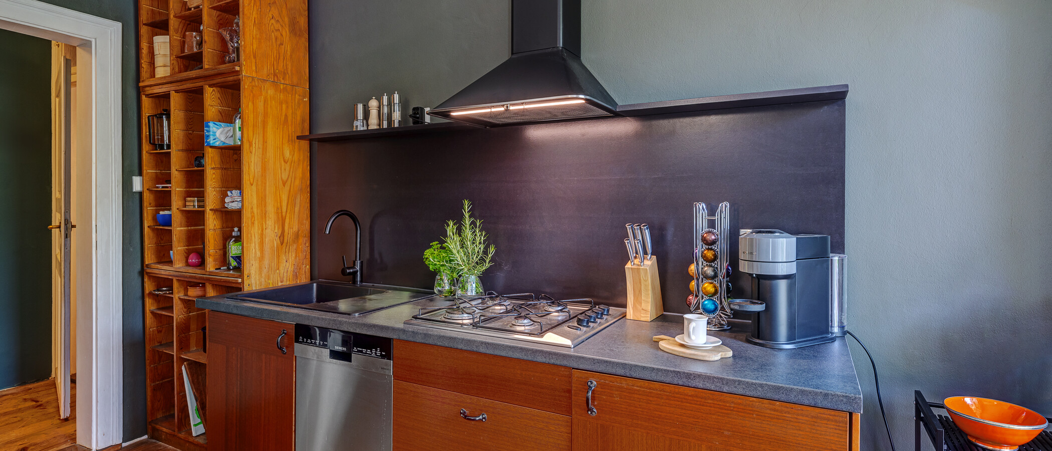 квартира München Untergiesing 01 кухня 13977