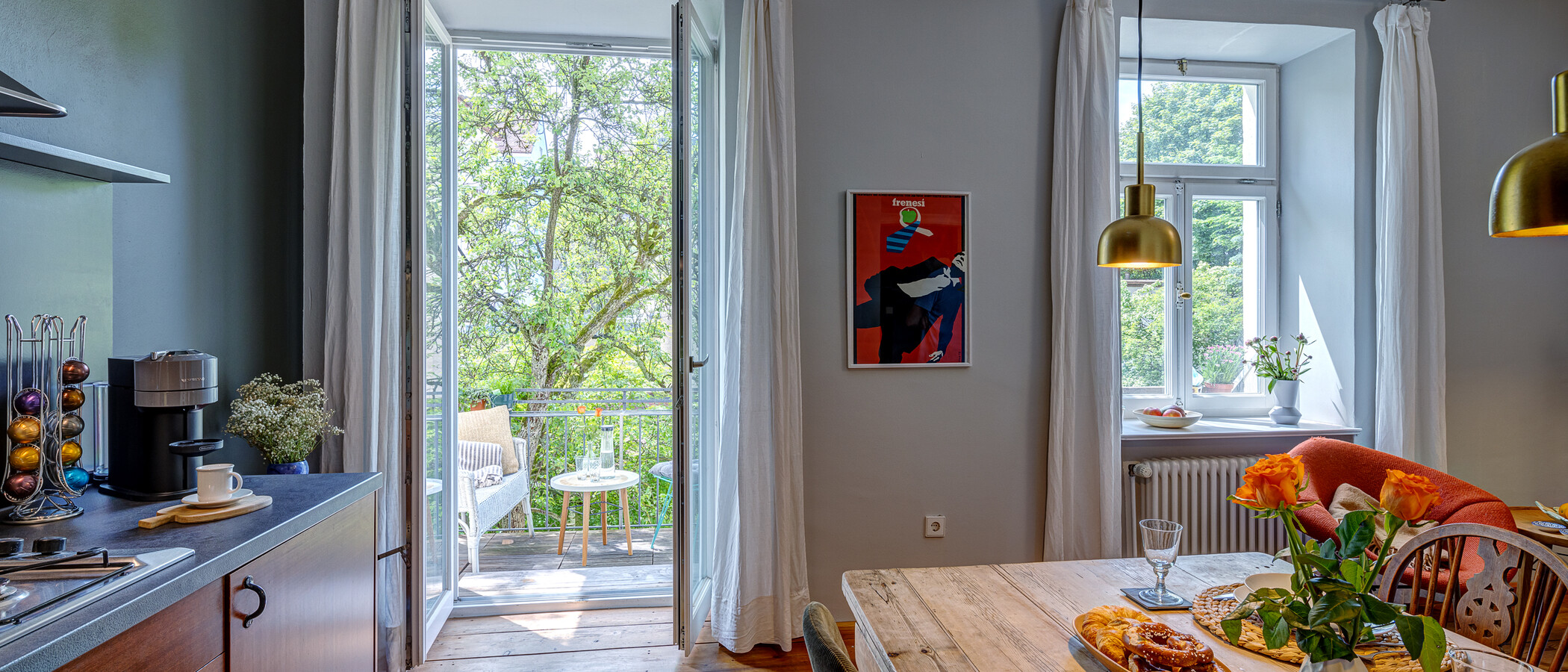 квартира München Untergiesing 02 кухня 13977