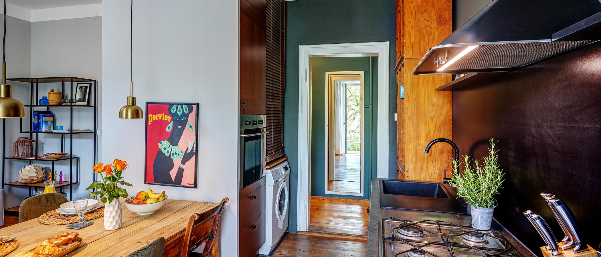 квартира München Untergiesing 03 кухня 13977