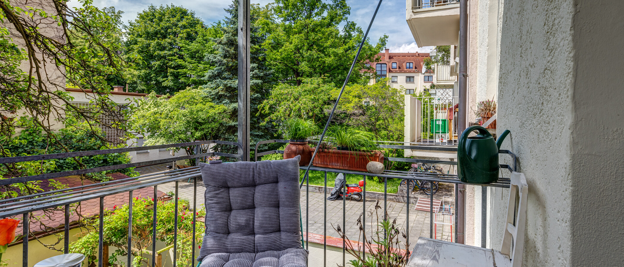 квартира München Untergiesing 02 балкон 13977