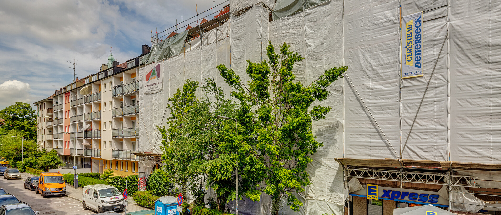 квартира München Untergiesing 01 вид из окна 13977