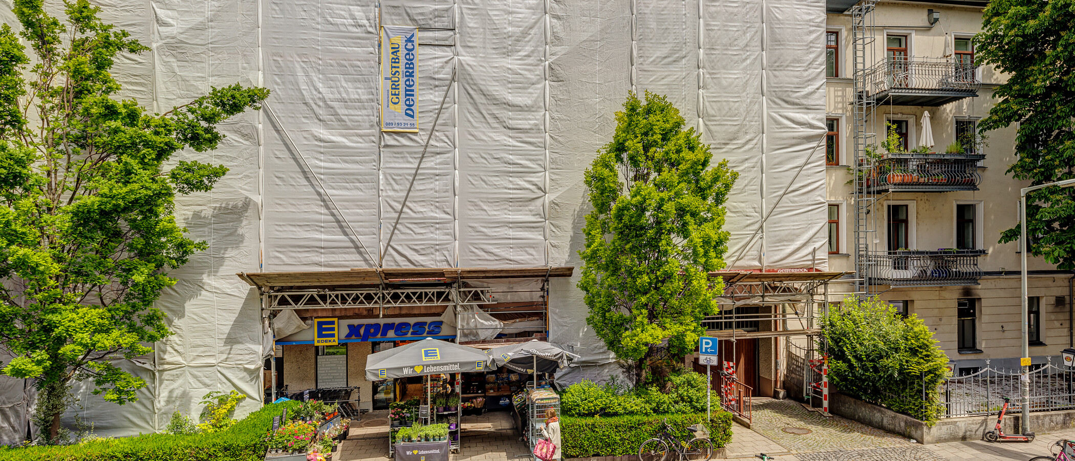 квартира München Untergiesing 02 вид из окна 13977