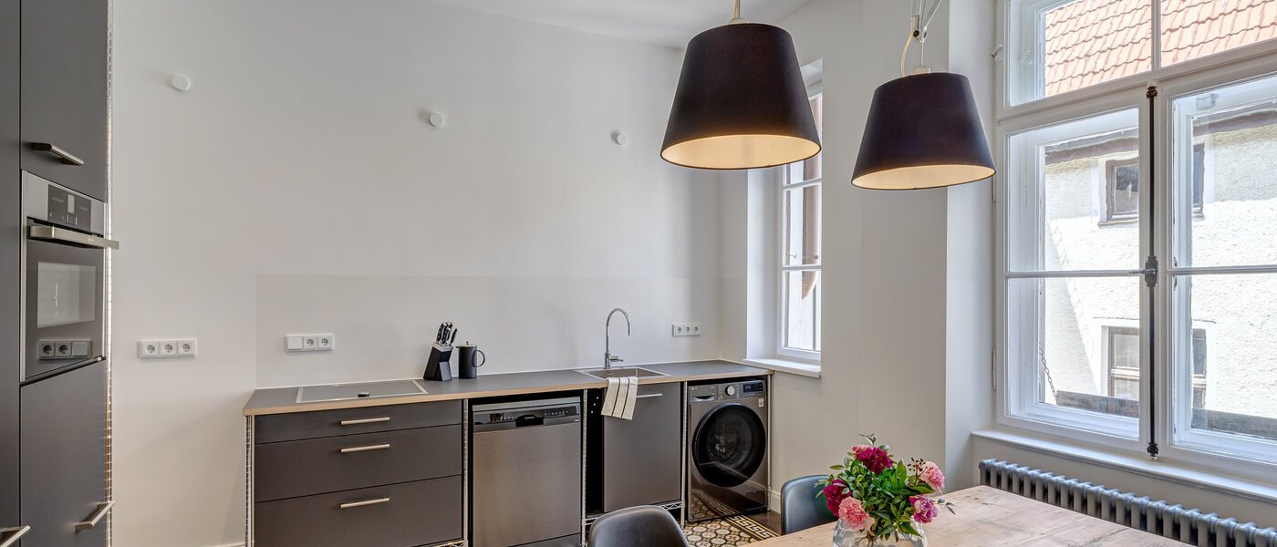 квартира München Lehel 02 кухня 13986