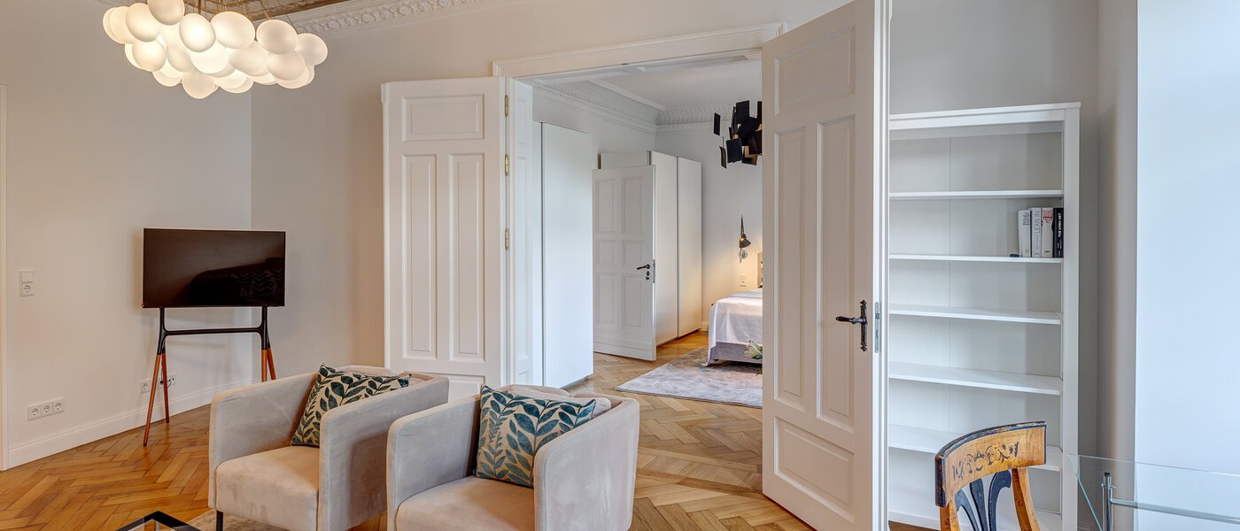 квартира München Lehel 04 жилое пространство 13986