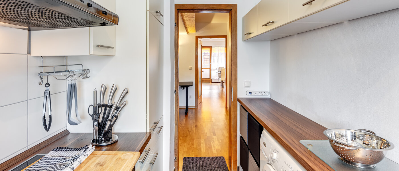 квартира München Schwabing-West (rund um den Bonner Platz) 02 кухня 13991