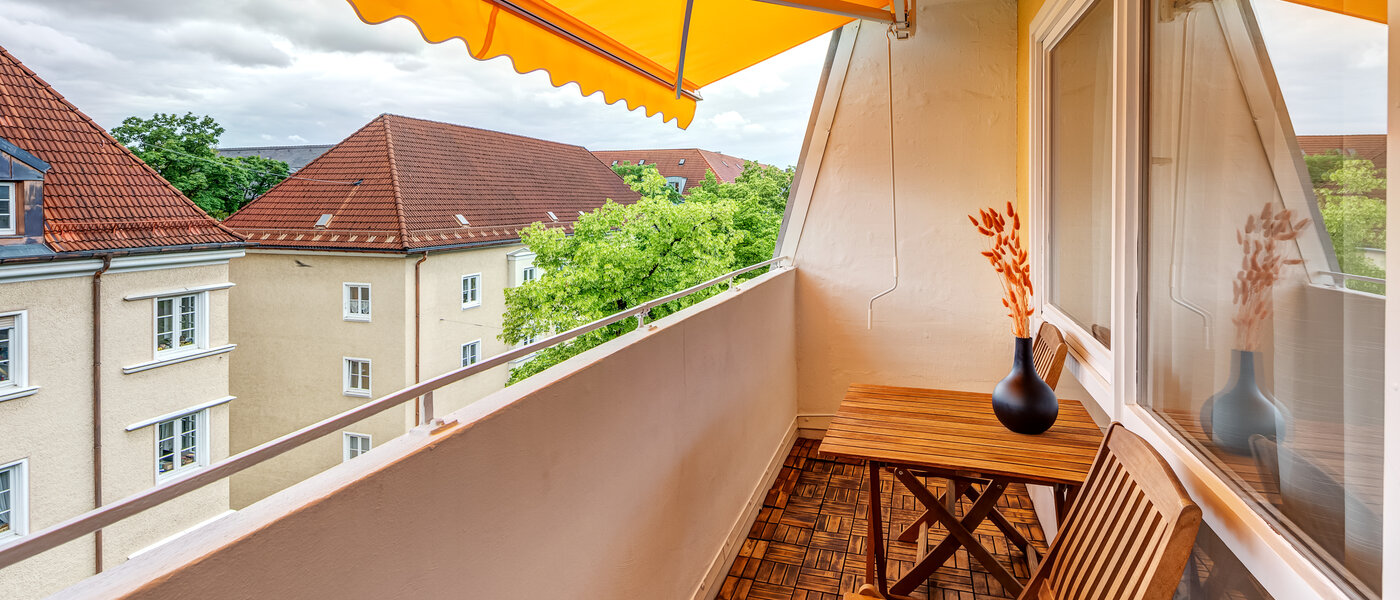 квартира München Schwabing-West (rund um den Bonner Platz) 02 лоджия 13991