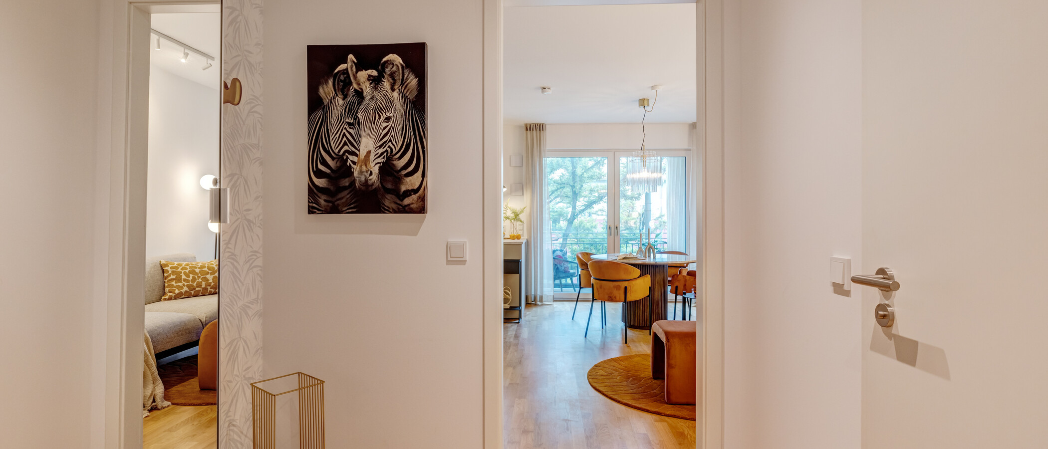 квартира München Neuhausen 04 коридор 13994