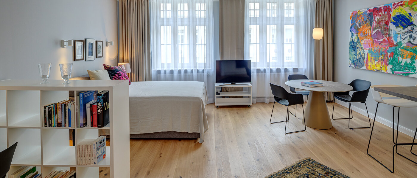 квартира München Bogenhausen 02 жилое пространство 13999