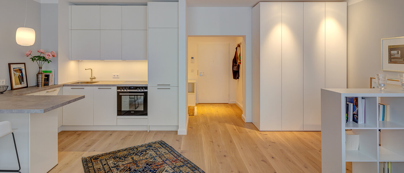 квартира München Bogenhausen 05 жилое пространство 13999