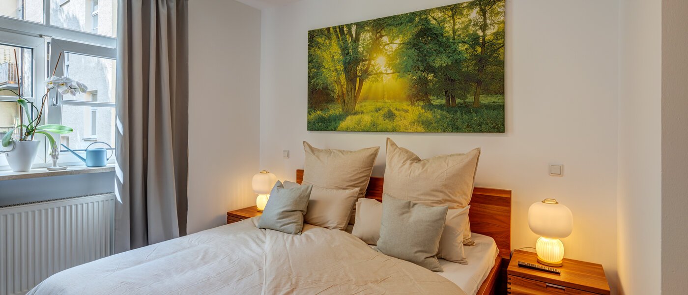 квартира München Thalkirchen 01 спальная комната 14008