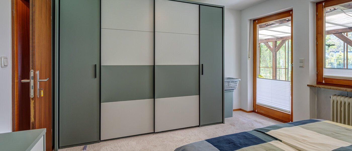 квартира München Berg am Laim 02 спальная комната 14011