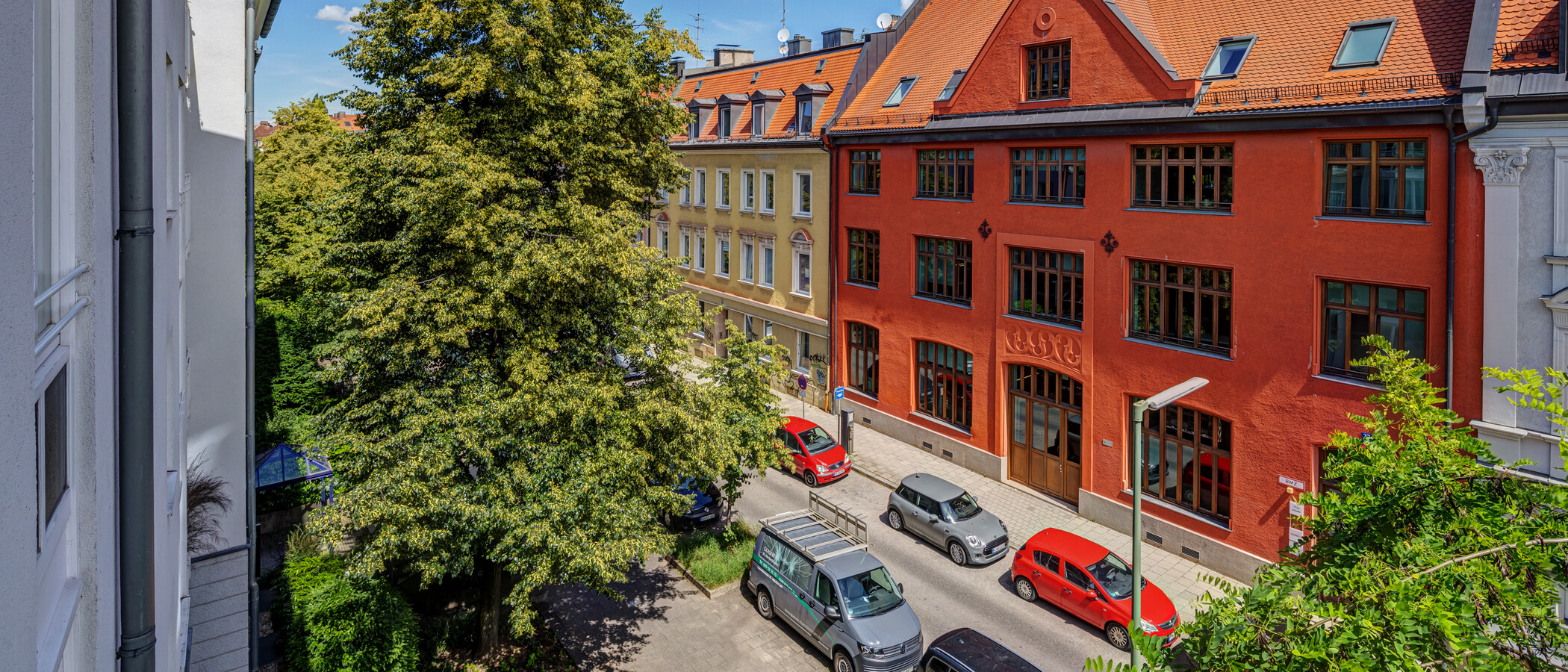 квартира München Haidhausen 01 вид из окна 14014