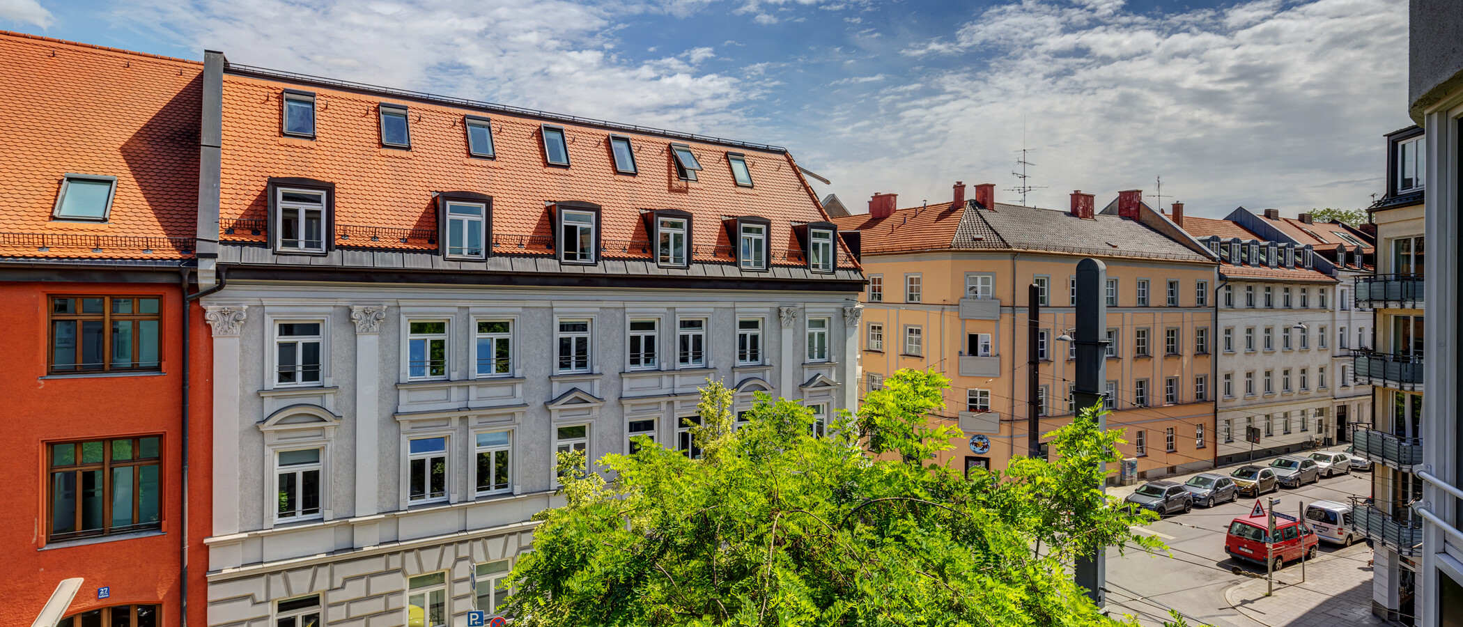 квартира München Haidhausen 02 вид из окна 14014