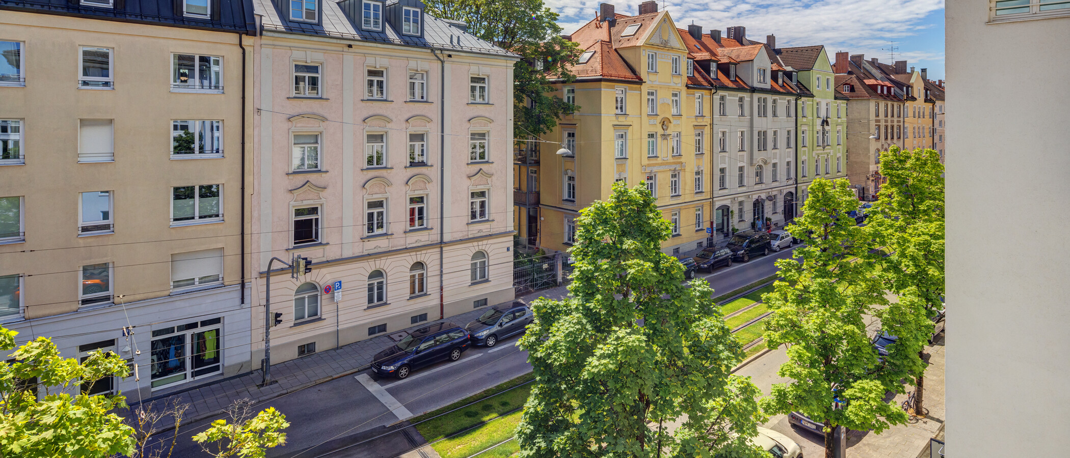 квартира München Haidhausen 04 вид из окна 14014