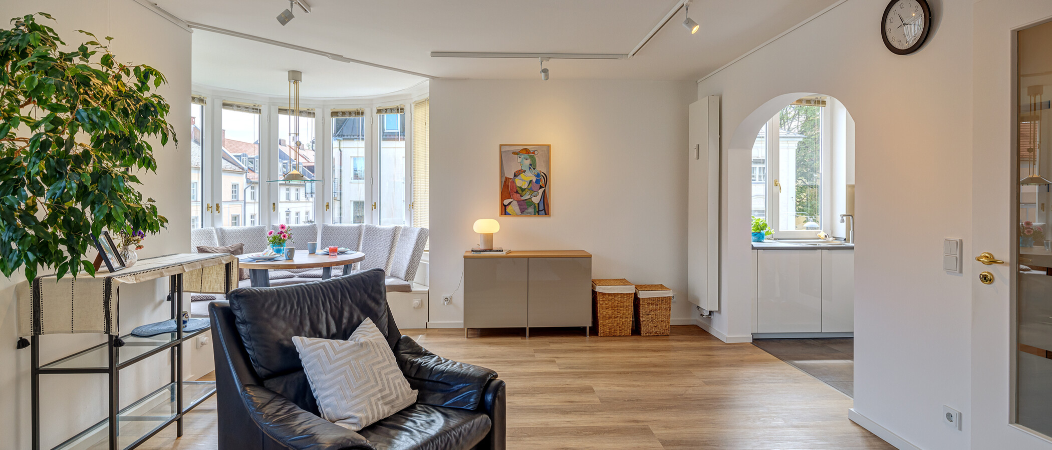 квартира München Haidhausen 04 жилое пространство 14014