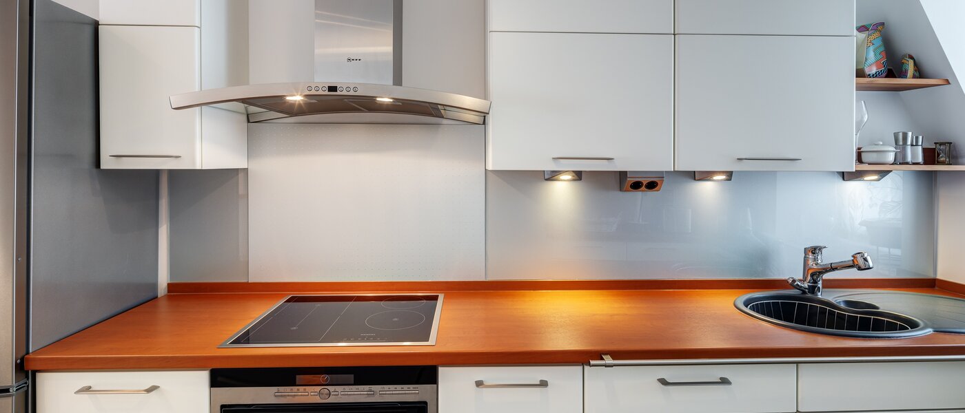 двухэтажная квартира München Lehel 03 кухня 14018