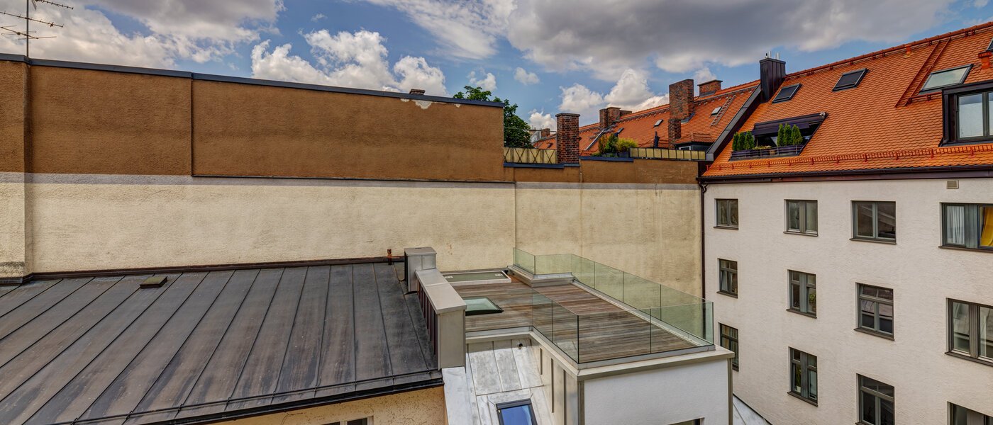 квартира München Lehel 03 вид из окна 14023