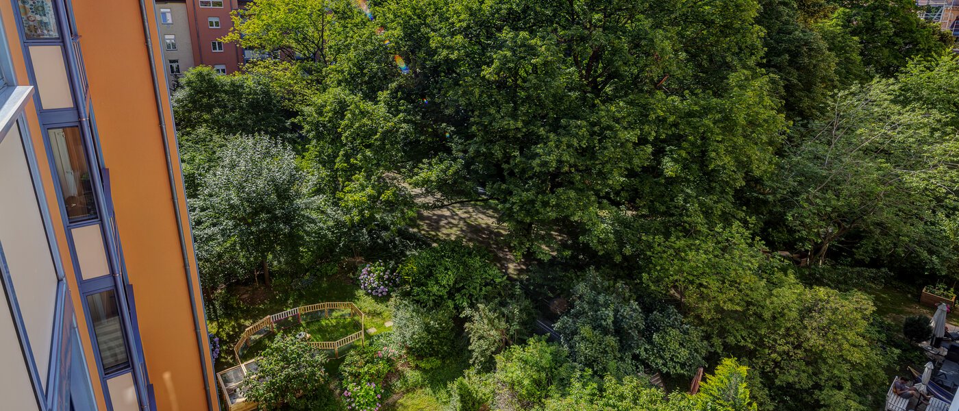 квартира München Haidhausen 04 вид из окна 14027