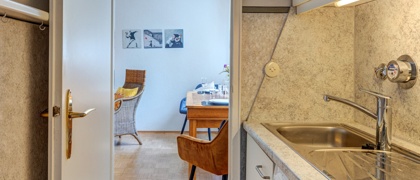 квартира München Schwabing-West 02 кухня 14029