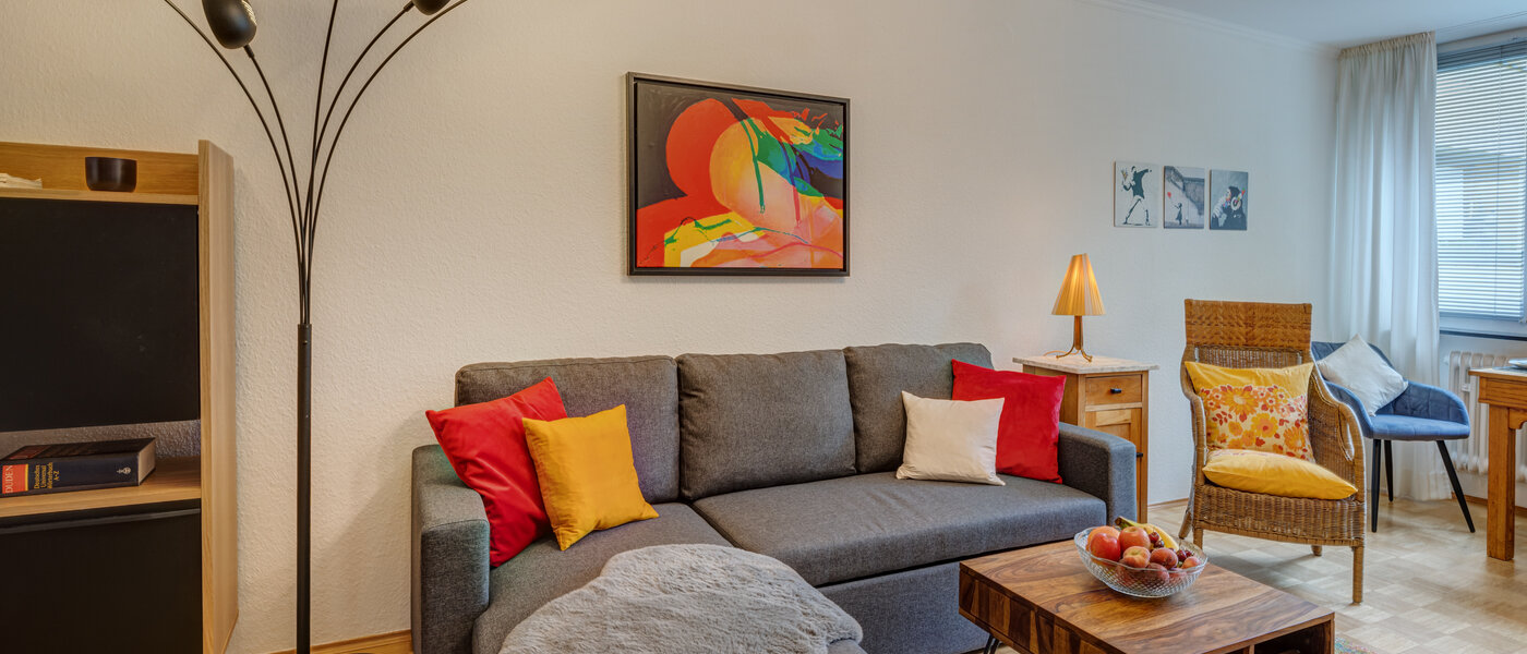 квартира München Schwabing-West 04 гостиная 14029