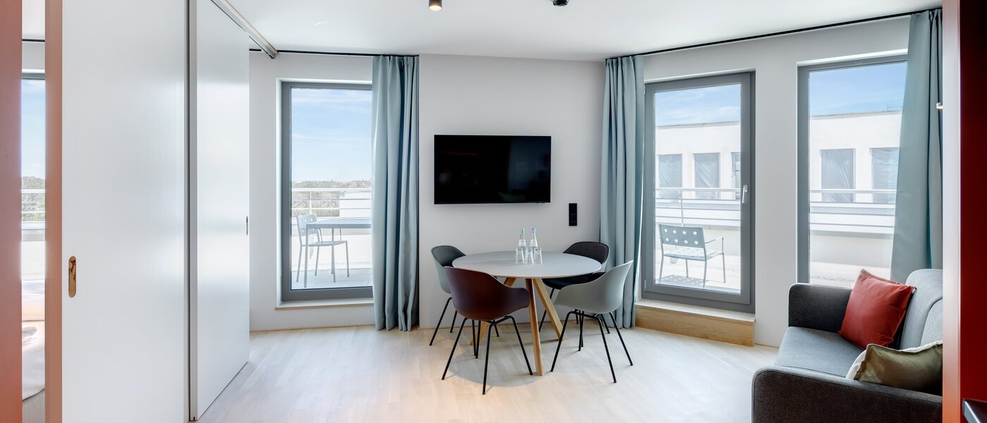 квартира Unterföhring 03 жилое пространство 14030