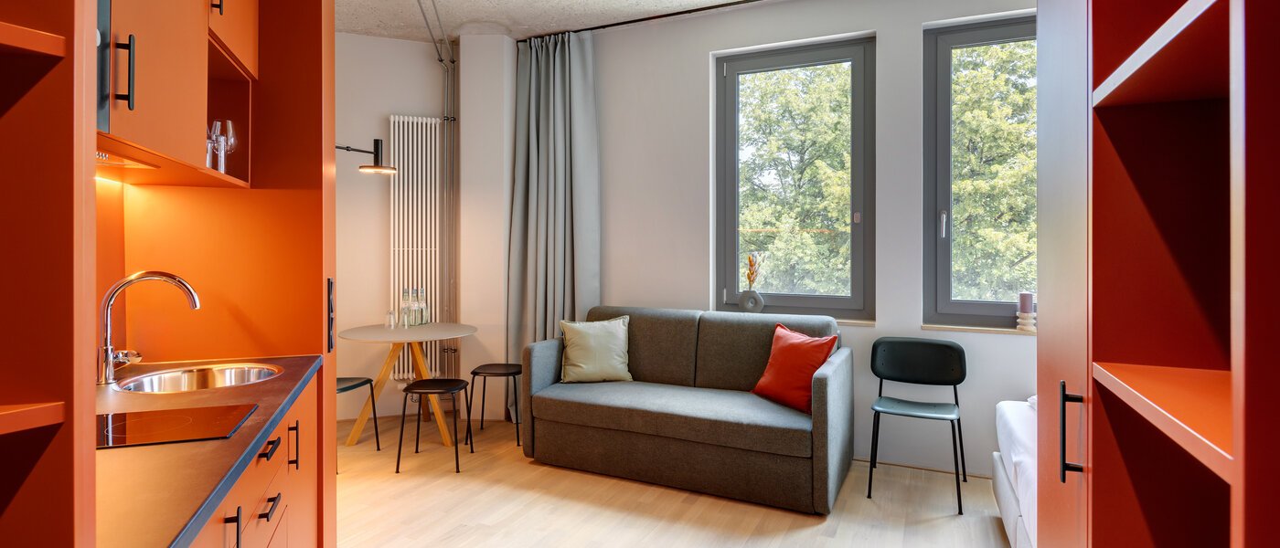 квартира Unterföhring 01 жилое пространство 14031