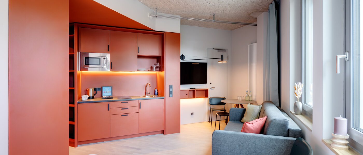 квартира Unterföhring 03 жилое пространство 14031