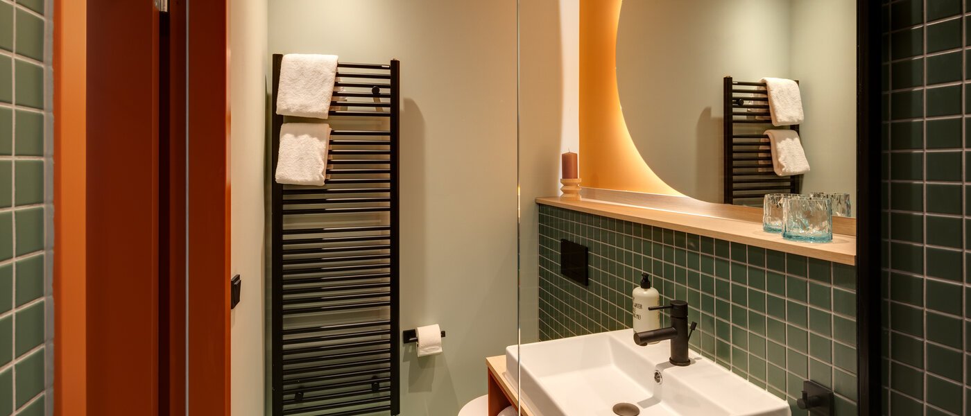 квартира Unterföhring 02 ванная комната 14033