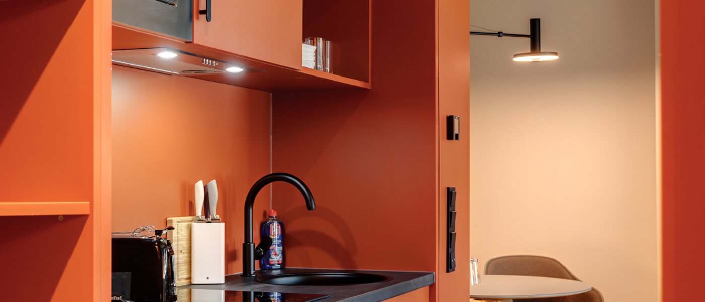 квартира Unterföhring 01 кухня 14037