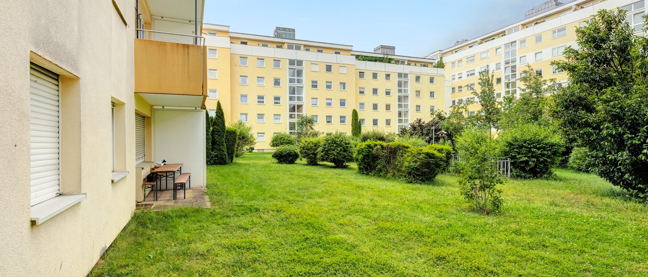 квартира München Obergiesing 02 вид из окна 14038