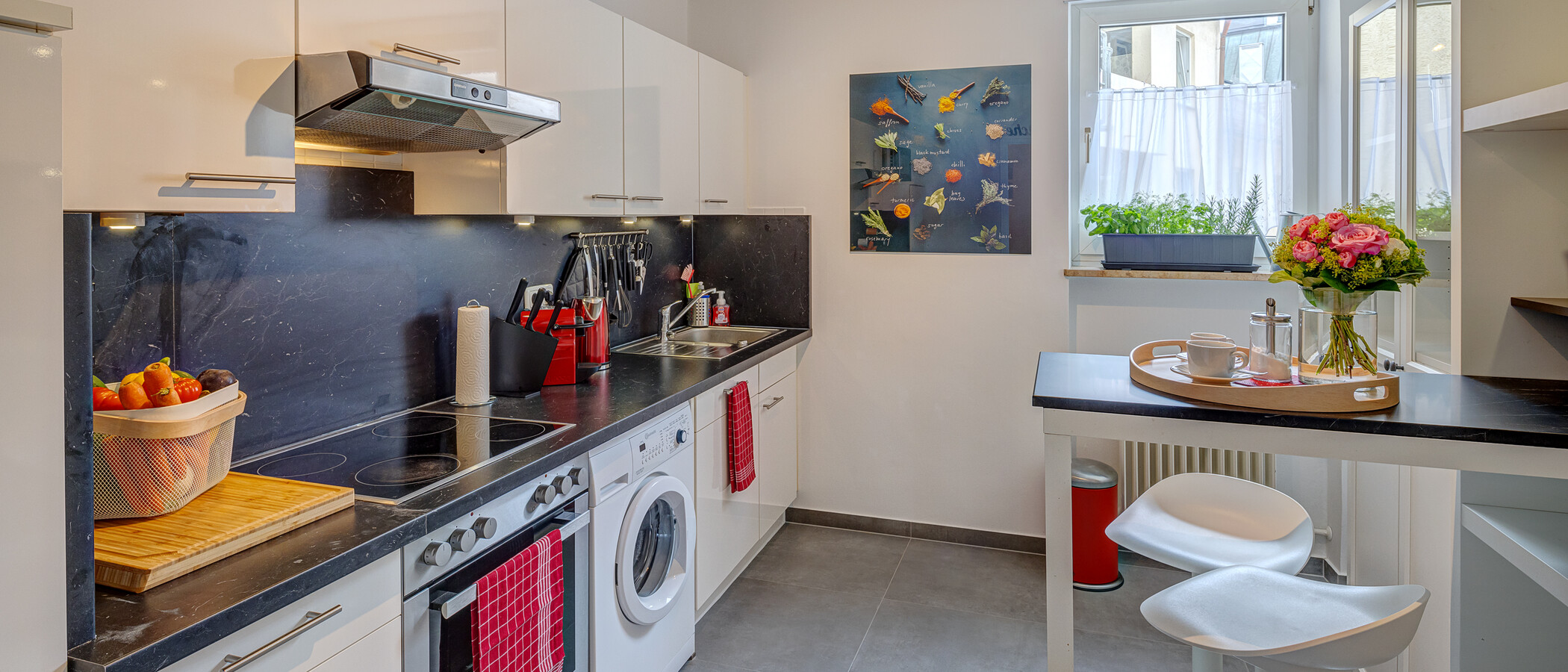 квартира München Lehel 02 кухня 14040