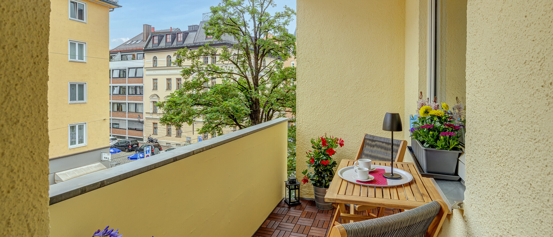 квартира München Lehel 01 балкон 14040