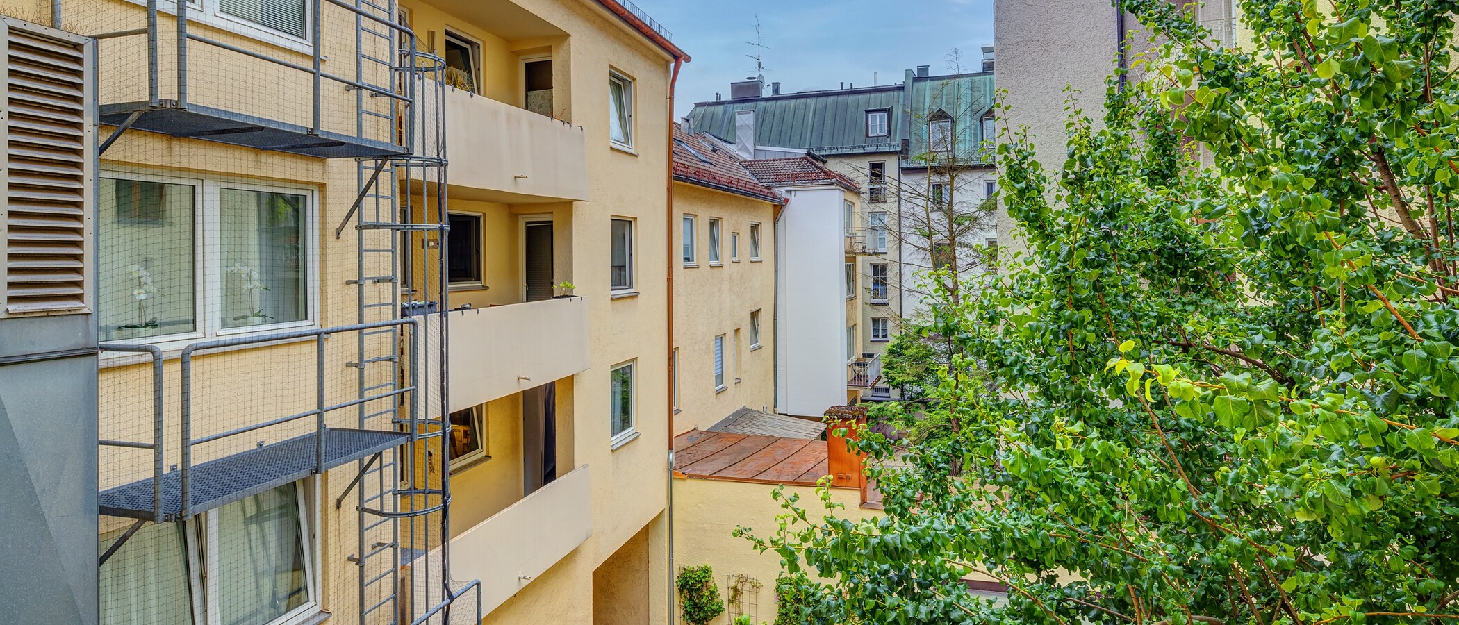 квартира München Lehel 02 вид из окна 14040