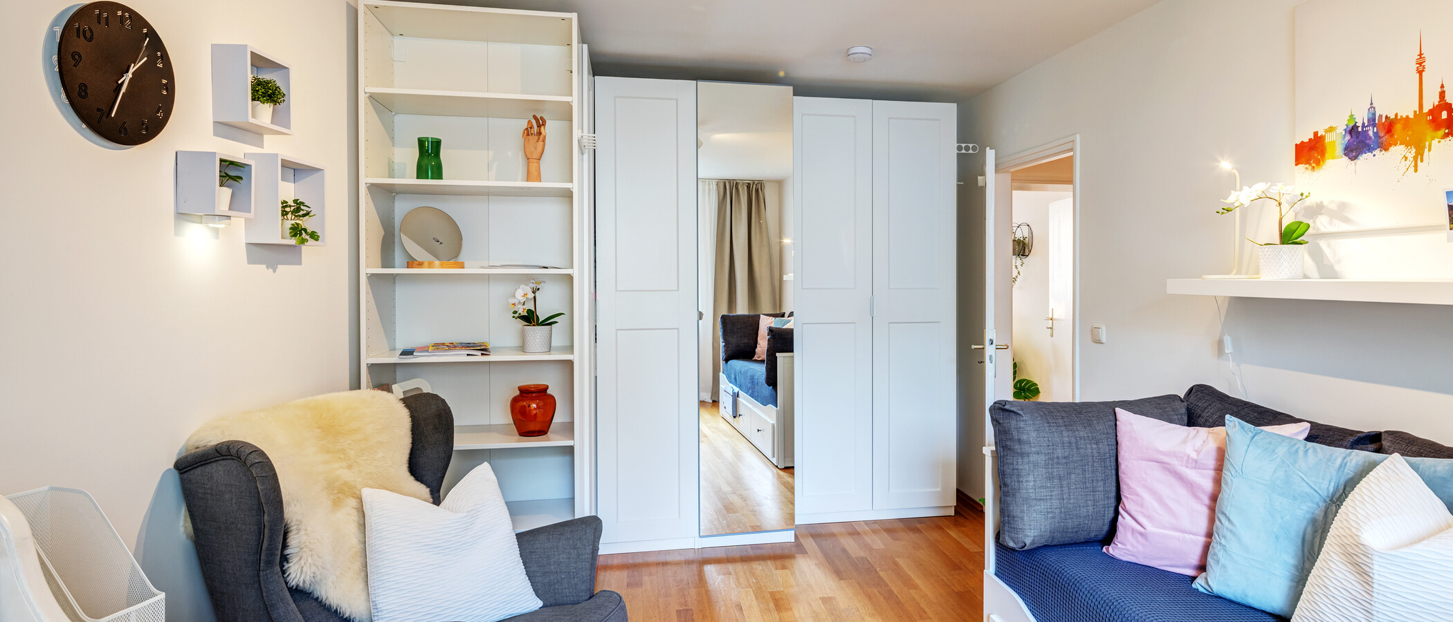 квартира München Lehel 03 2-я спальная комната 14040