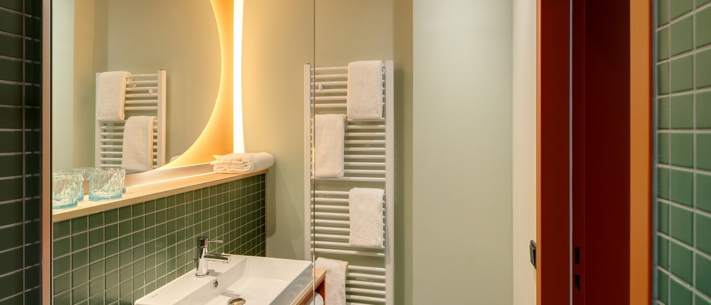 квартира Unterföhring 02 ванная комната 14046