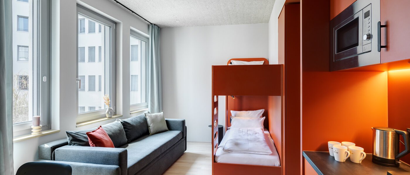 квартира Unterföhring 02 жилое пространство 14046