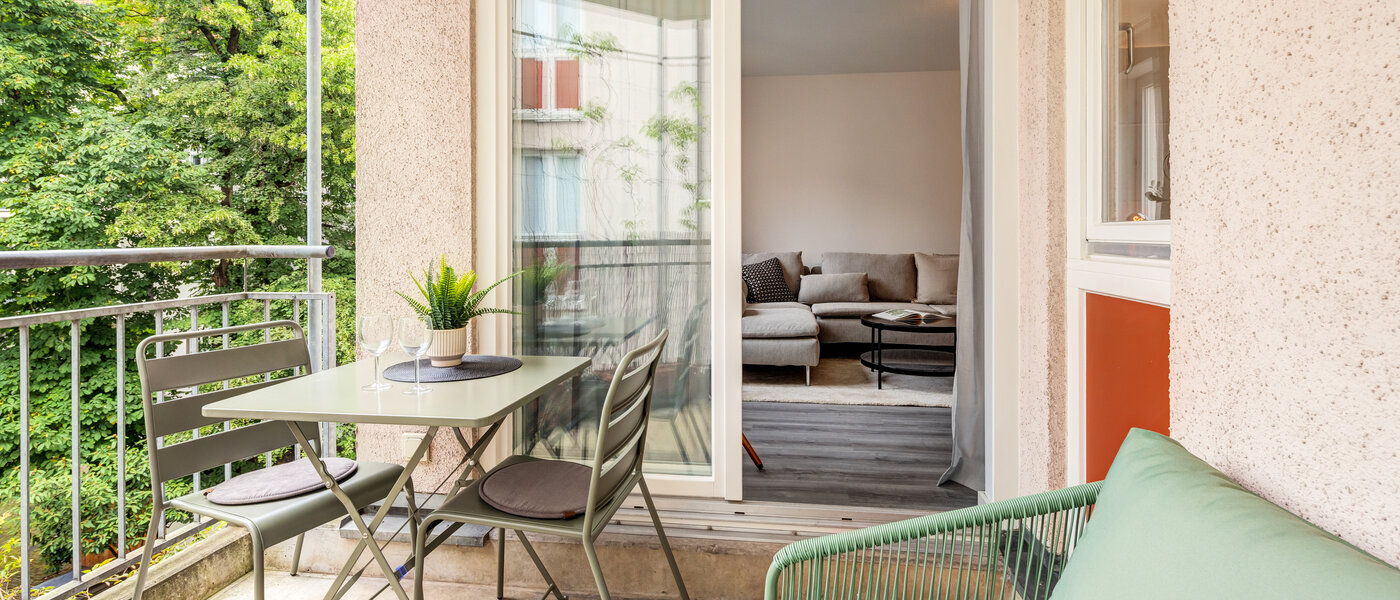 квартира München Lehel 01 балкон 14051