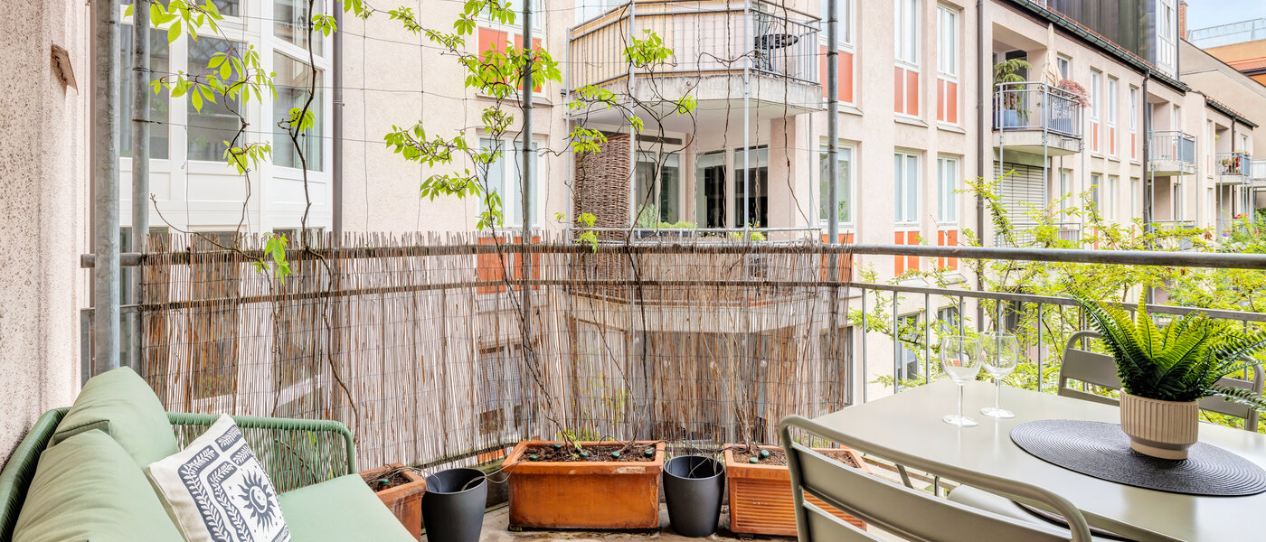 квартира München Lehel 04 балкон 14051