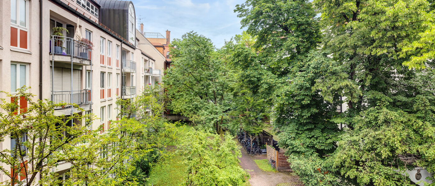 квартира München Lehel 01 вид из окна 14051