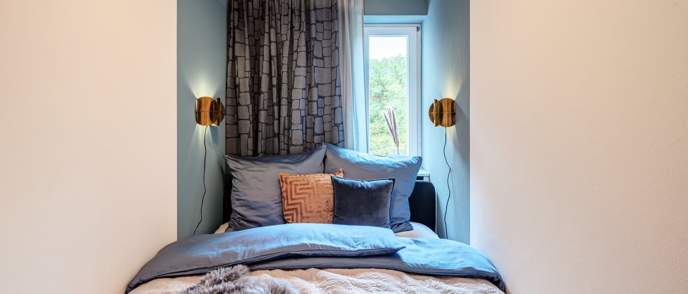 квартира München Lehel 01 спальная комната 14051